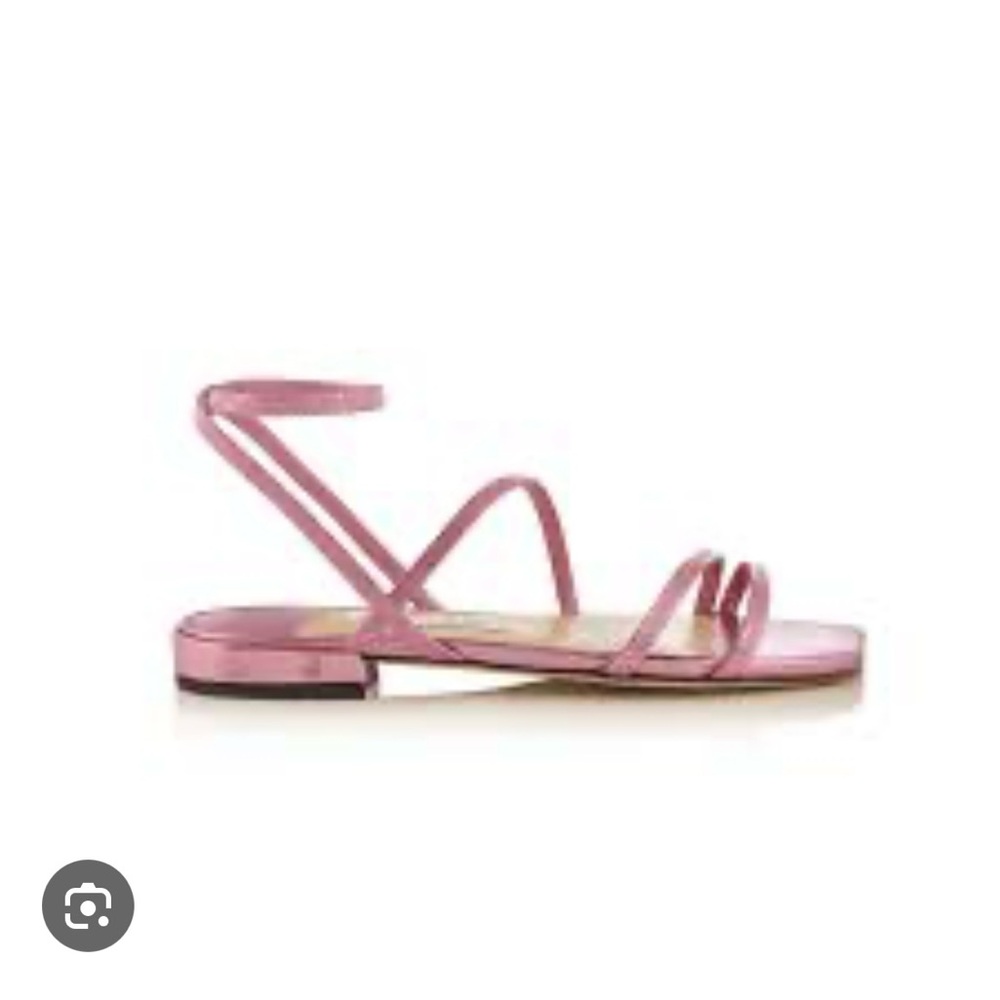 Jimmy Choo Nori 15 Sandal in Metallic Peony
